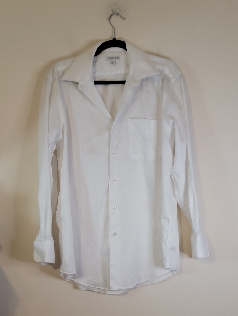 George White Long-Sleeve Dress Shirt